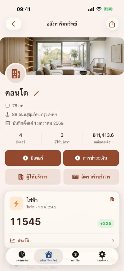 แต่ละบ้าน มีที่ของตัวเอง
